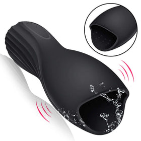 10 Modes Penis Ejaculation Delay Trainer Male Masturbator Vibrator For Men Adult Sex Toy Store - SexxToys.Shop