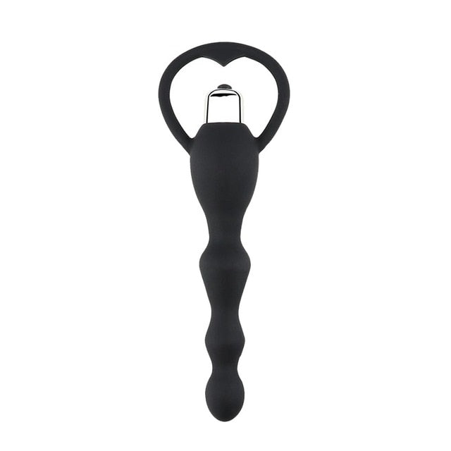 Anal Vibrator Anal Beads Vibrator Prostate Massage Smooth Butt Silicone Butt Plug Adult Sex Toy Store - SexxToys.Shop