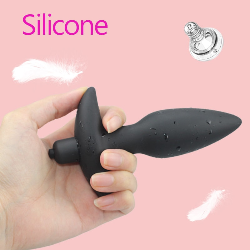 Anal Butt Plug Vibrator Prostate Massager Adult Erotic Sex Toy Adult Sex Toy Store - SexxToys.Shop