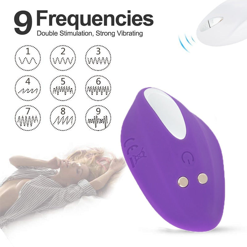 Vibrating Panties Wearable Remote Controlled G-Spot Vibrator Clit Stimulator For Women Adult Sex Toy Store - SexxToys.Shop