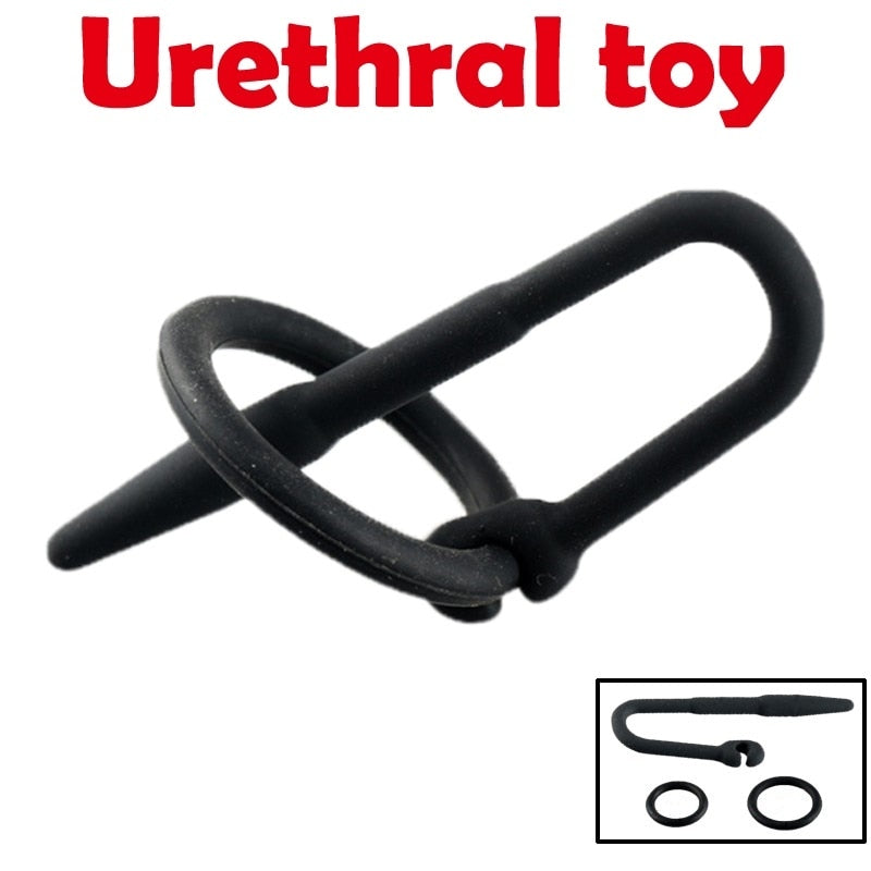 Urethral Dilator Catheter Sound Penis Plug Sex Toy for Men Adult Sex Toy Store - SexxToys.Shop