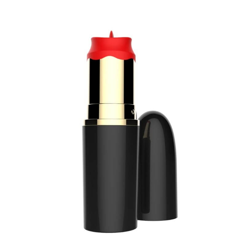 10 Speed Mini Tongue Lipstick Vibrator Clitoris Stimulator Nipple Massage Bullet For Women Adult Sex Toy Store - SexxToys.Shop