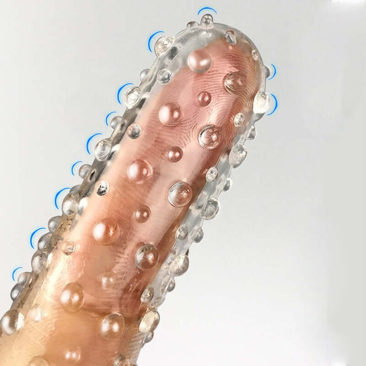 2Pcs Finger Reusable Condoms For Women Clitoris G-spot Stimulation Penis Sleeves Adult Sex Toy Store - SexxToys.Shop