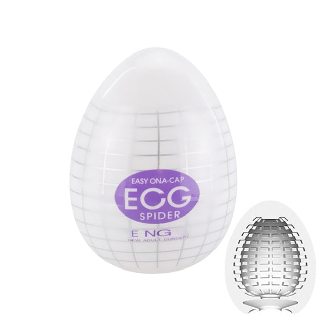 New Male Masturbator Egg Cup Erotic Sex Vagina Toy Pocket Pussy - SPIDER Adult Sex Toy Store - SexxToys.Shop