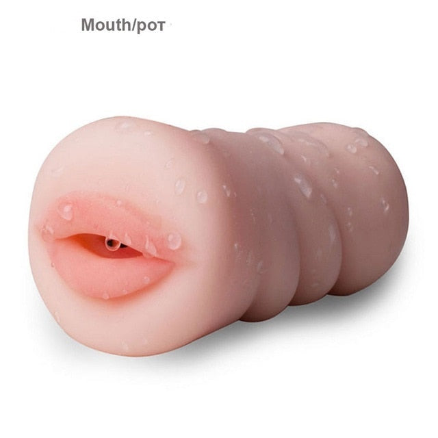 Male Masturbation Realistic Vagina Pocket Pussy Anal Soft Tight Erotic Adult Sex Toy Adult Sex Toy Store - SexxToys.Shop
