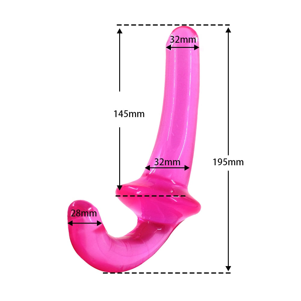 Strapless Strap-ons Adult Toy Dildo For Lesbian | SexxToys.Shop