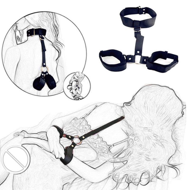 BDSM Slave Sex Toys Restraint Handcuffs Bondage Set For Couple Adult Game Sex Products Erotic Accessories For Men or Women Adult Sex Toy Store - SexxToys.Shop