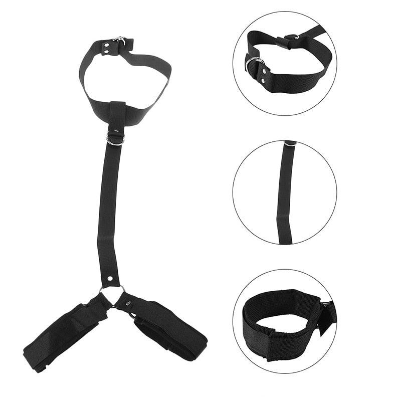 BDSM Slave Sex Toys Restraint Handcuffs Bondage Set For Couple Adult Game Sex Products Erotic Accessories For Men or Women Adult Sex Toy Store - SexxToys.Shop