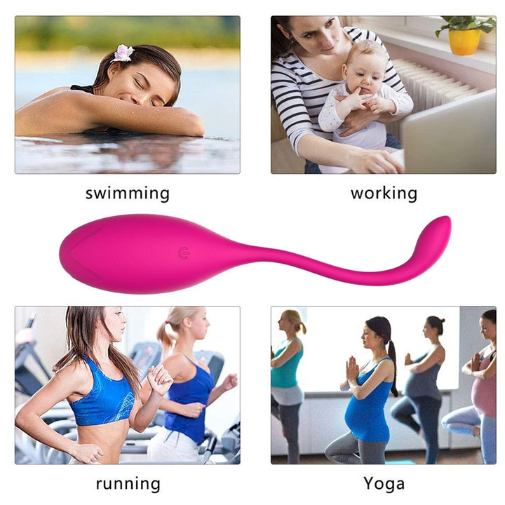 Kegel Balls With APP Silicone Ben Wa Balls for Pelvic Floor Exercises and Tightening Strengthening Bladder Control For Women Adult Sex Toy Store - SexxToys.Shop