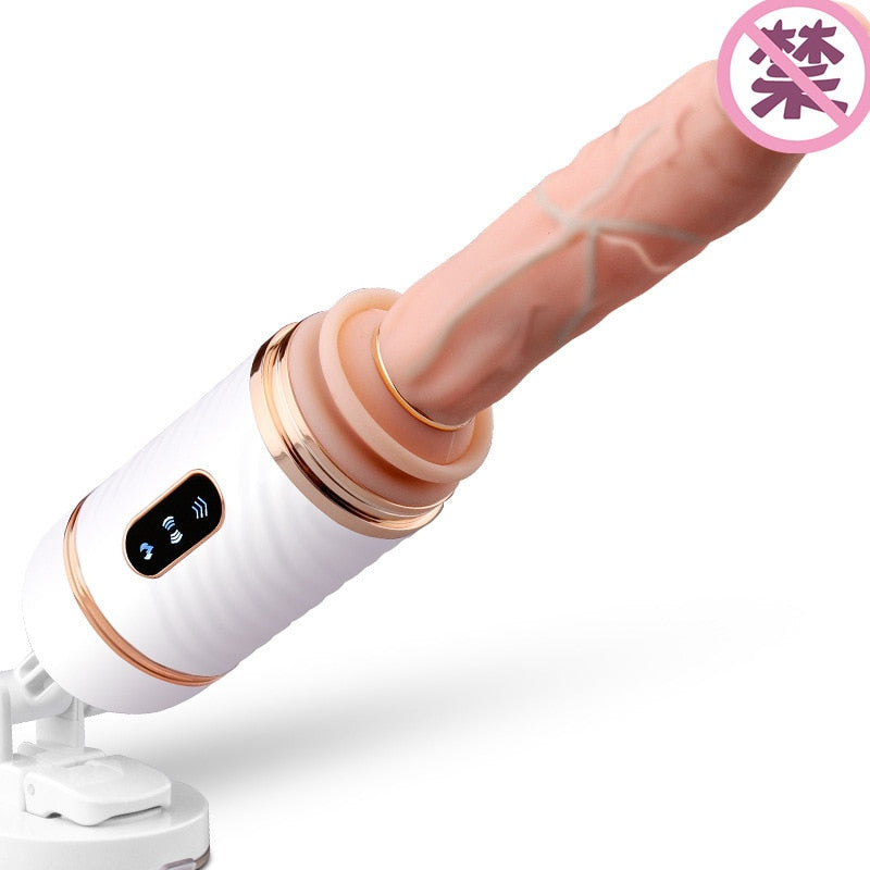 Wireless Remote Controlled Automatic Masturbation Pumping Gun Sex Machine Telescopic Dildo Vibrator Adult Sex Toy Store - SexxToys.Shop