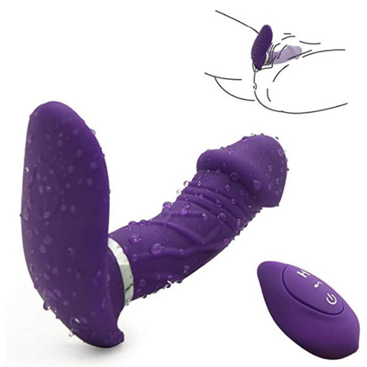 7 Frequencies Vibrator Female Wearable Masturbator G-Spot Clit Stimulation Dildo For Women Adult Sex Toy Store - SexxToys.Shop