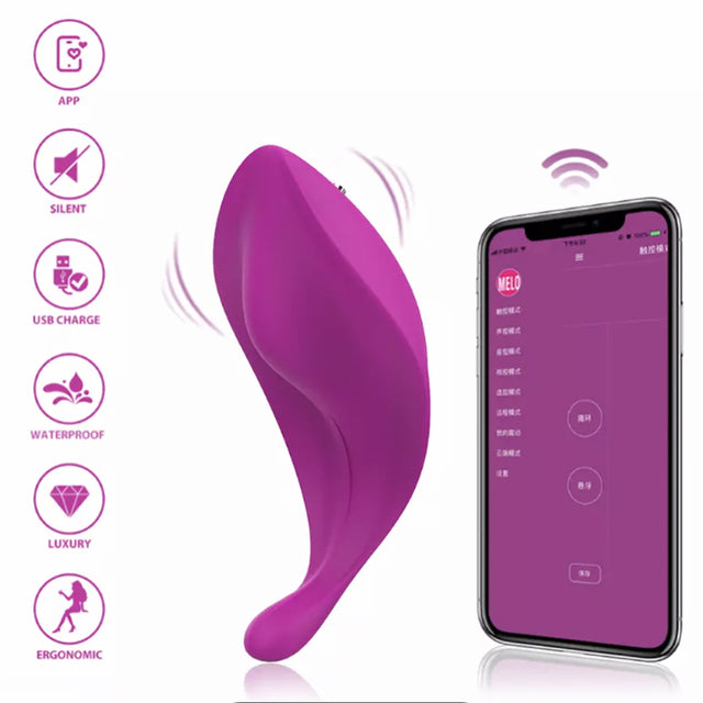 Vibrating Panties Sex Toys for Women APP Bluetooth Wireless Remote Control G-Spot Stimulator Vibrator Adult Sex Toy Store - SexxToys.Shop